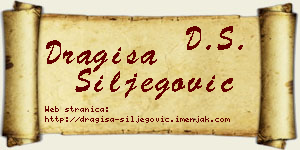 Dragiša Šiljegović vizit kartica